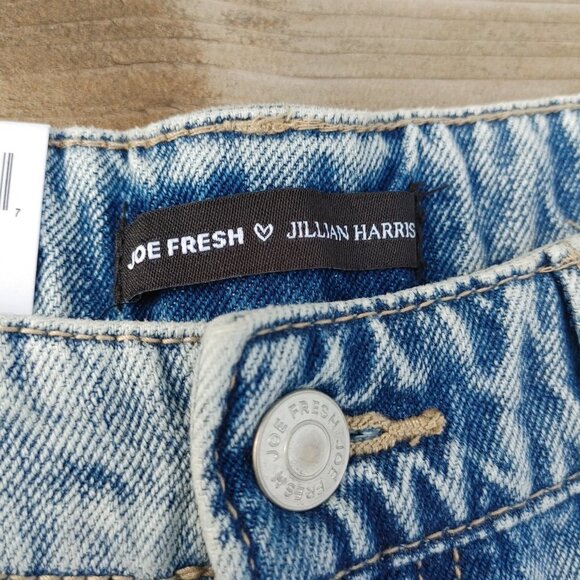 Jillian Harris x Joe Fresh Favourite Denim Shorts BNWT Women's Size 26 - Picture 10 of 11